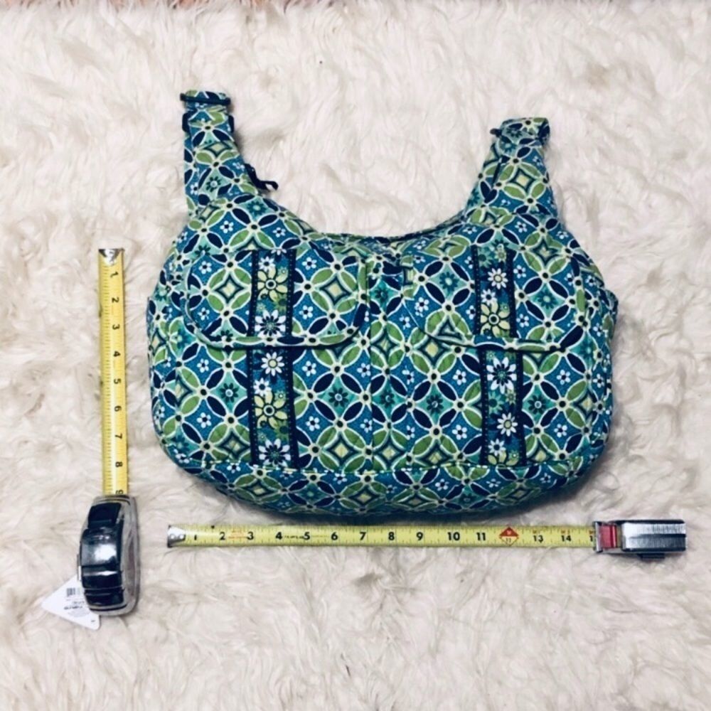 Vera Bradley Daisy Daisy Tote Bag Handbag - Picture 3 of 7